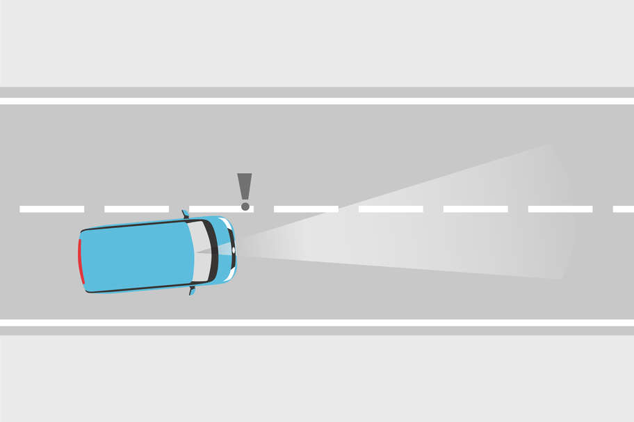 車線逸脱警報機能