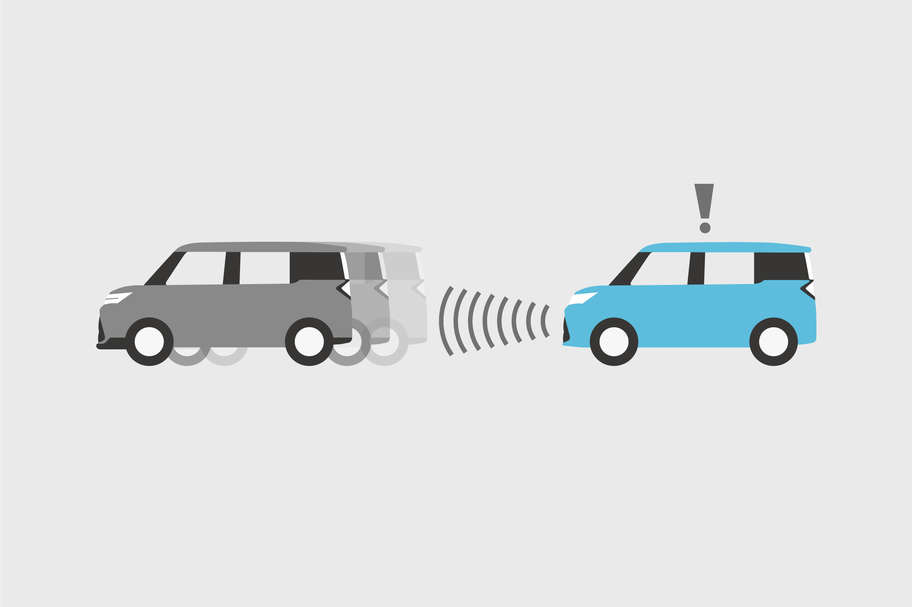 先行車発進お知らせ機能